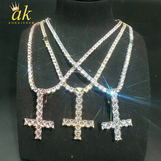 Aokaishen Cross Pendant Necklace