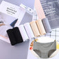 7Pcs/Lot Plus Size Solid Underwear M-4XL