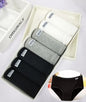 7Pcs/Lot Plus Size Solid Underwear M-4XL