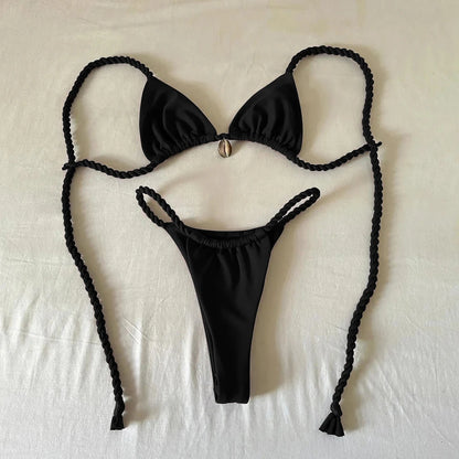 Micro Thong Bikinis Swimsuits