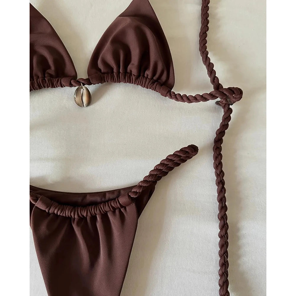 Micro Thong Bikinis Swimsuits