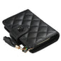 Elengant Leather Card Holder/Clutch with zipper Coin Pocket