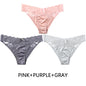 Sexy Satin Temptation T-back Underwear