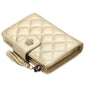 Elengant Leather Card Holder/Clutch with zipper Coin Pocket