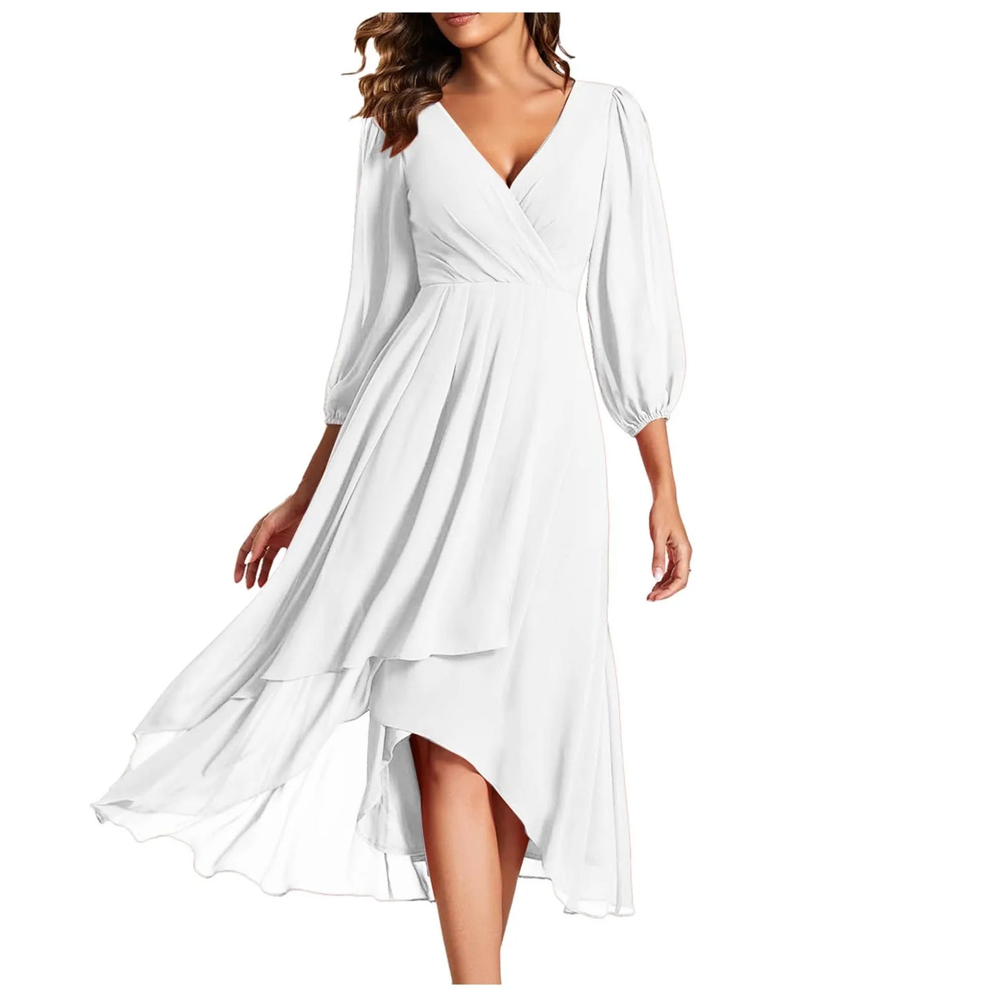Elegant Evening Dress Long Sleeves